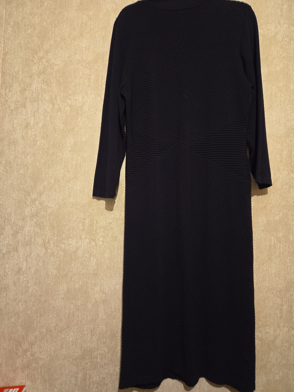 torrid Black Long-Sleeve Midi Dress with Grommet Detail - Picture 3 of 6